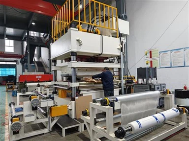 เครื่อง Crossply ผ้า UHMW-PE UD