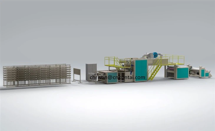 UD Aramid Fabric Prepreg Machine